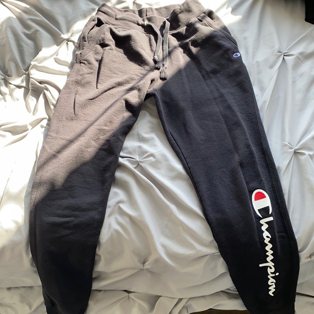 Black champion sweatpants